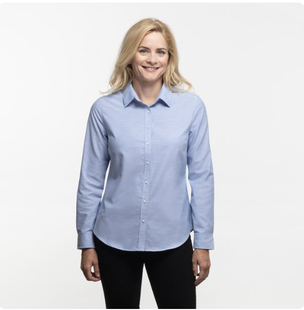 Port Authority® Ladies SuperPro™ Oxford Shirt – Wrinkle-Free, Durable, and Effortlessly Professional