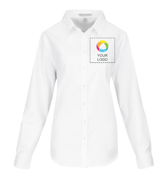 Port Authority® Ladies SuperPro™ Oxford Shirt – Wrinkle-Free, Durable, and Effortlessly Professional