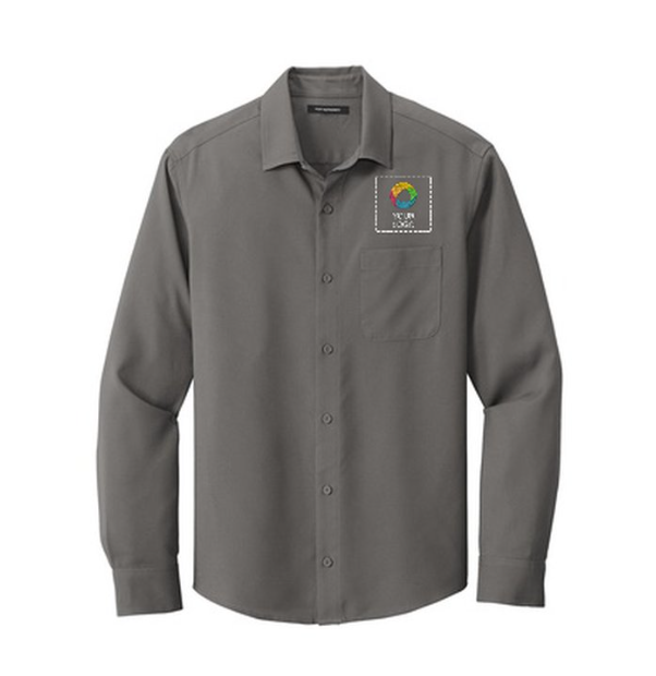 Port Authority® Performance Long Sleeve Shirt – Moisture-Wicking Comfort with a Professional Edge