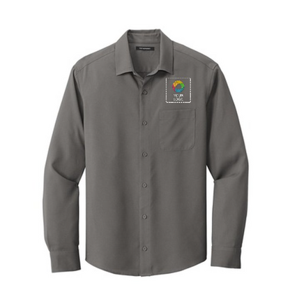 Port Authority® Performance Long Sleeve Shirt – Moisture-Wicking Comfort with a Professional Edge