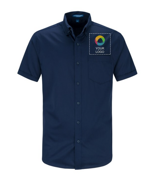 Port Authority® Short Sleeve SuperPro™ Twill Shirt – Durable, Wrinkle-Free, and Effortlessly Professional