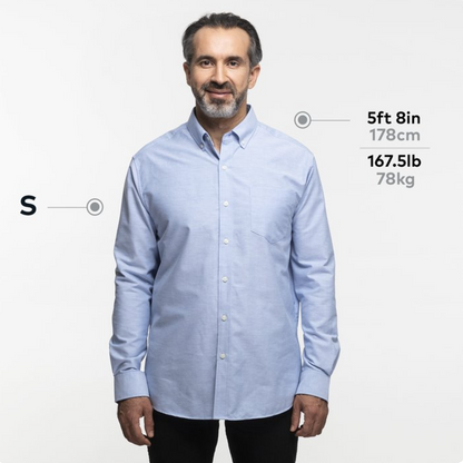 Port Authority® SuperPro™ Oxford Shirt with Chest Pocket – Classic Oxford Style, Wrinkle-Free Performance