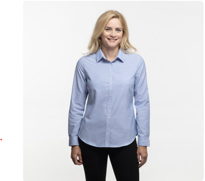 Port Authority® Women's SuperPro™ Oxford Shirt – Wrinkle-Free, Polished, and Professionally Stylish