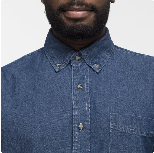 Port & Company® Long Sleeve Value Denim Shirt – Classic Denim Look with Everyday Affordability