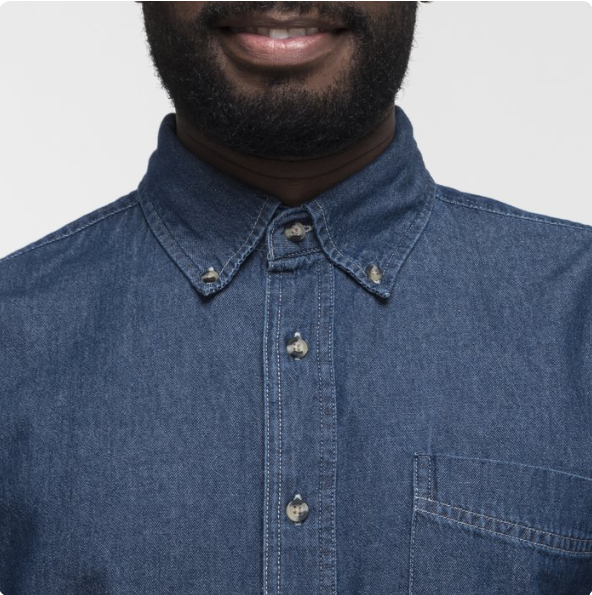 Port & Company® Short Sleeve Value Denim Shirt – Classic Denim Comfort with a Relaxed Fit