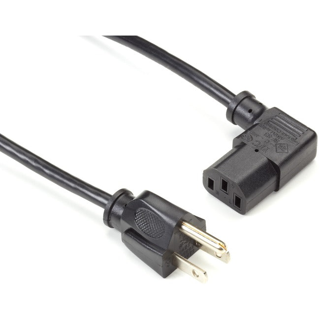 Power Cord - Nema 5-15P To Iec-60320-C13 (Right-Angle), 6-Ft. (1.8-M)