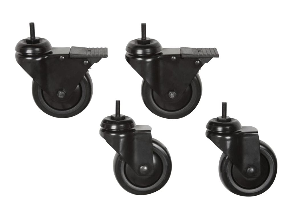 Premier Mounts CAST-BW - Mounting component (4 casters) - for flat pan
