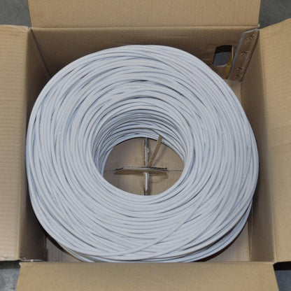 Premiertek Cat6A 1000Ft Plenum Copper Gray