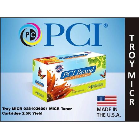 Premium Compatibles 02-81036-001-Pci Micr Laser Toner Cartridge - Alternative For Troy 02-81036-001, 0281036001, 02-81036-001, 281036001, 02-81036-001-M, 0281036001-M - 1 / Pack