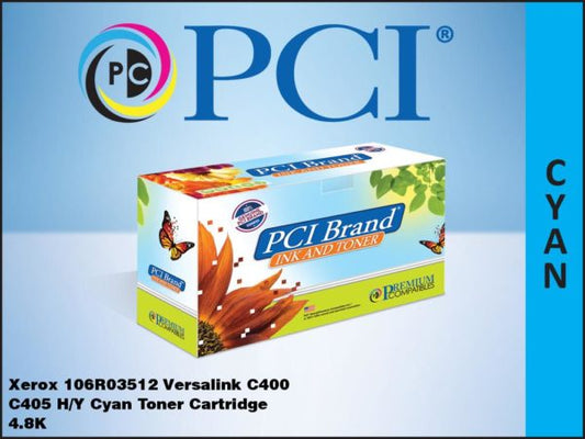 Premium Compatibles 106R03513-Pci High Yield Laser Toner Cartridge - Alternative For Xerox 106R03513, 106R3513 - Yellow - 1 / Pack