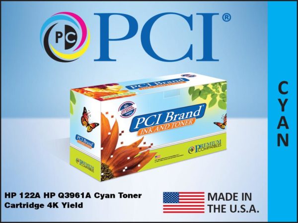 Premium Compatibles Laser Toner Cartridge - Alternative For Hp Q3961A - Cyan - 1 / Each