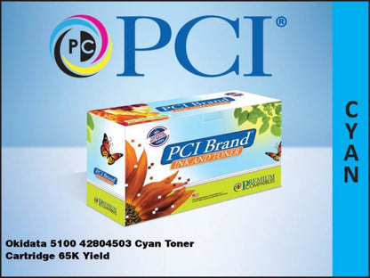 Premium Compatibles Laser Toner Cartridge - Alternative For Okidata 42804503 - Cyan - 1 / Each