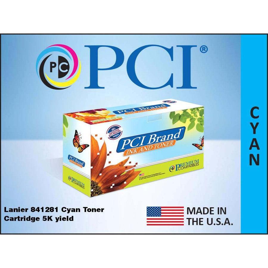 Premium Compatibles Laser Toner Cartridge - Alternative For Ricoh 841281 - Cyan - 1 / Each