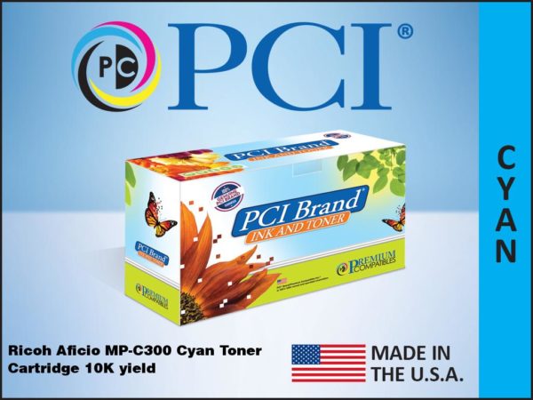 Premium Compatibles Laser Toner Cartridge - Alternative For Ricoh 841725 - Cyan - 1 / Each