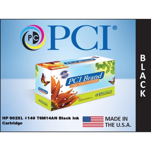 Premium Compatibles T6M14An-Pci Remanufactured High Yield Inkjet Ink Cartridge - Alternative For Hp T6M14An, 902Xl, T6M14An, 140, T6M14 - Black - 1 / Pack