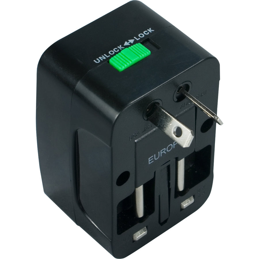 Premium World Power Travel,Adaptor W/Surge Protection