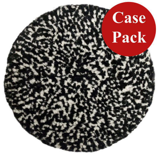 Presta Wool Compounding Pad - Black &amp; White Heavy Cut - *Case of 12*