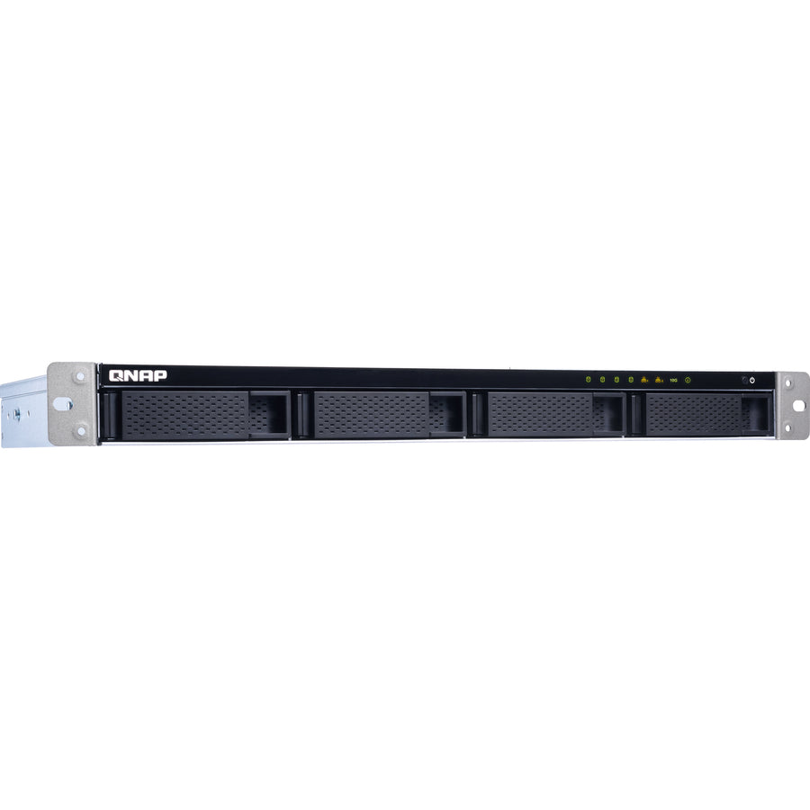 QNAP Short Depth Rackmount NAS with Quad-core CPU and 10GbE SFP+ Port