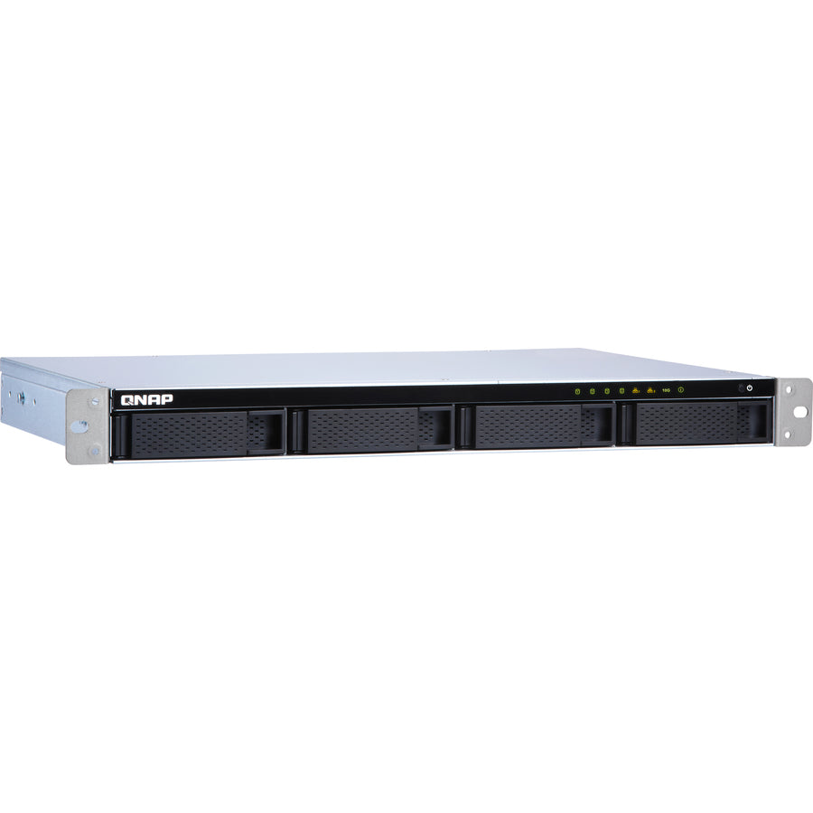 QNAP Short Depth Rackmount NAS with Quad-core CPU and 10GbE SFP+ Port