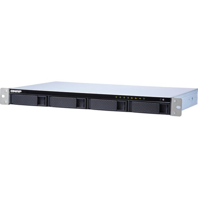 Qnap Rack Mount QNAP Short Depth Rackmount NAS with Quad-core CPU and 10GbE SFP+ Port