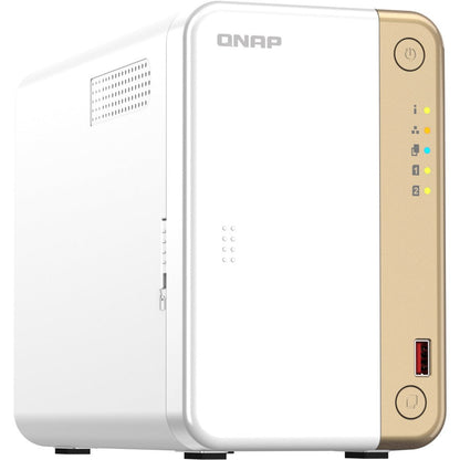 QNAP Turbo NAS TS-262-4G SAN/NAS Storage System - 1 x Intel Celeron N4505 Dual-core (2 Core)