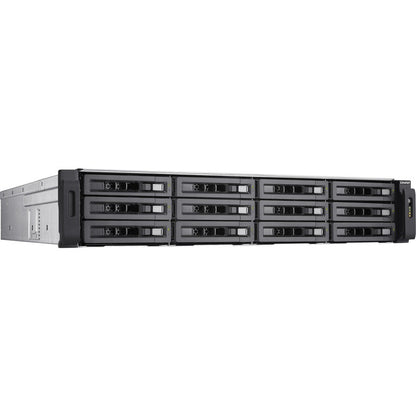 Qnap Tes-1885U Nas Rack (2U) Ethernet Lan Aluminium, Black D-1521