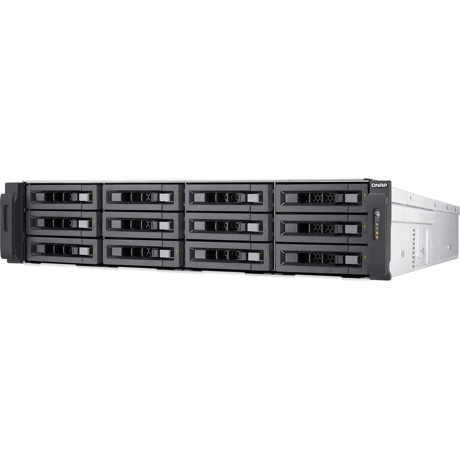 Qnap Tes-1885U Nas Rack (2U) Ethernet Lan Aluminium, Black D-1521