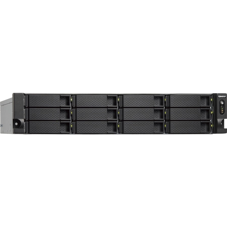 Qnap Ts-1232Xu Nas Rack (2U) Ethernet Lan Aluminium, Black Alpine Al-324