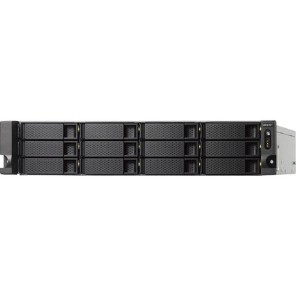 Qnap Ts-1232Xu Nas Rack (2U) Ethernet Lan Aluminium, Black Alpine Al-324