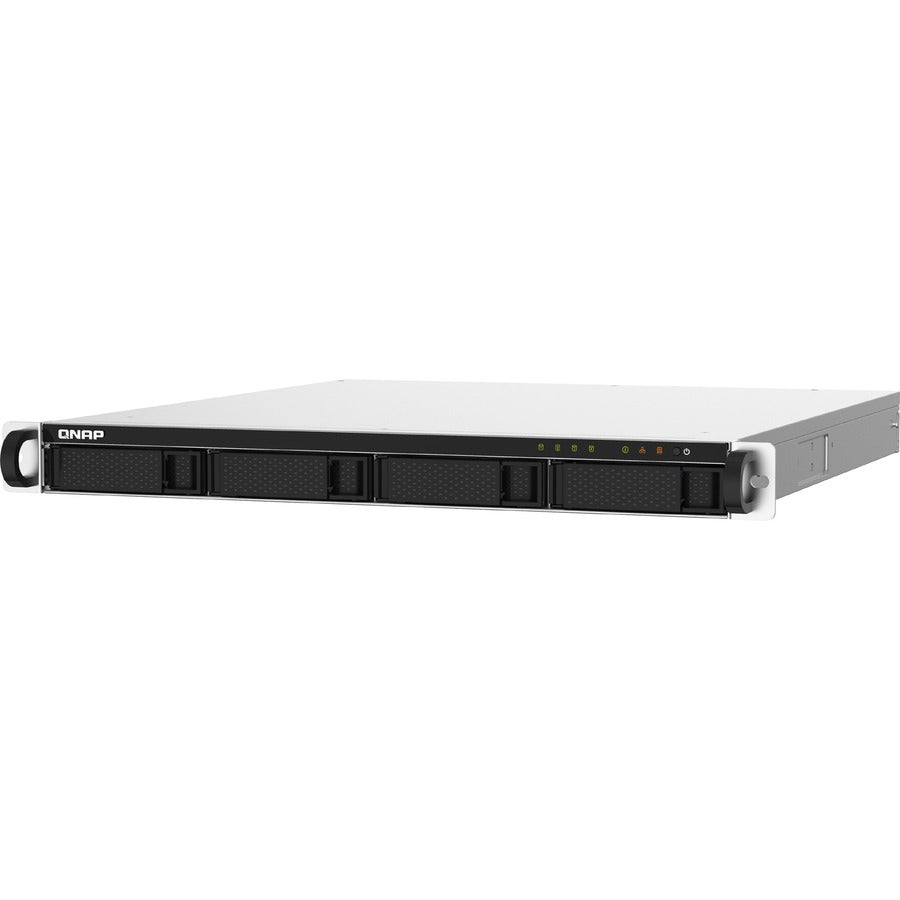 Qnap Ts-432Pxu Nas Rack (1U) Ethernet Lan Aluminium, Black Al324