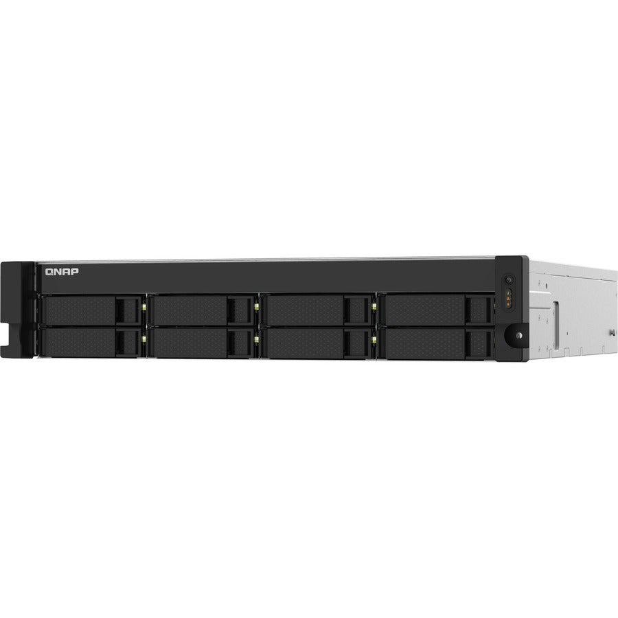 Qnap Ts-832Pxu-Rp Nas Rack (2U) Ethernet Lan Aluminium, Black Al324