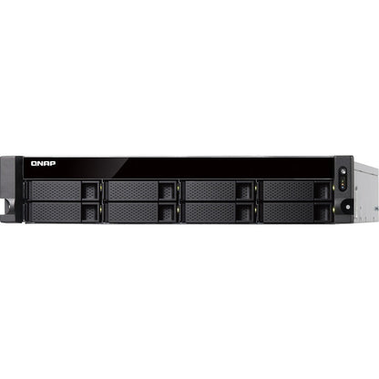 Qnap Ts-883Xu Nas Rack (2U) Ethernet Lan Aluminium, Black E-2124