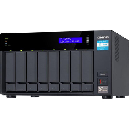 Qnap Tvs-872X Nas Tower Ethernet Lan Anthracite I5-8400T