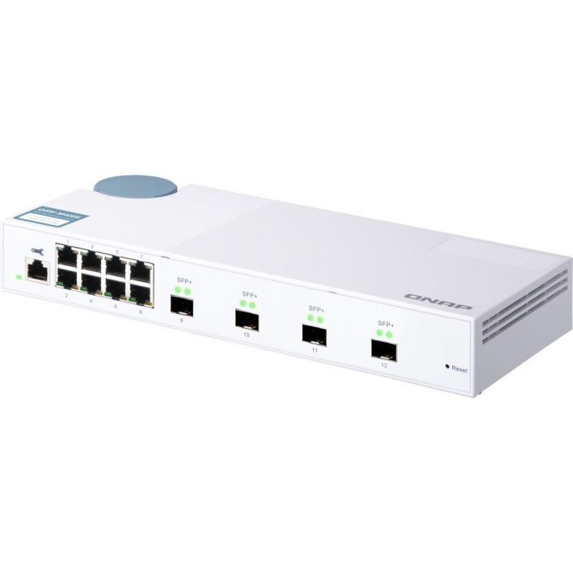 Qsw-M408S 12P Layer 2 Mngd Sw 8,1Gbe Port&4 10G Sfp+ Port Easy Mgmt