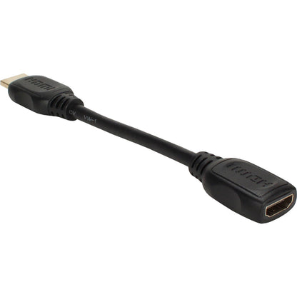 Qvs 0.5Ft High Speed Hdmi Ultrahd 4K With Ethernet Flex Extension Cable