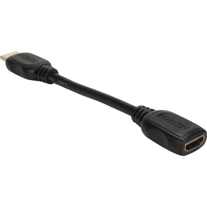 Qvs 1Ft High Speed Hdmi Ultrahd 4K With Ethernet Flex Extension Cable