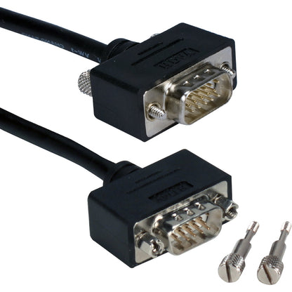 Qvs Premium Cc388M1-02 Coaxial Ultrathin Vga Cable