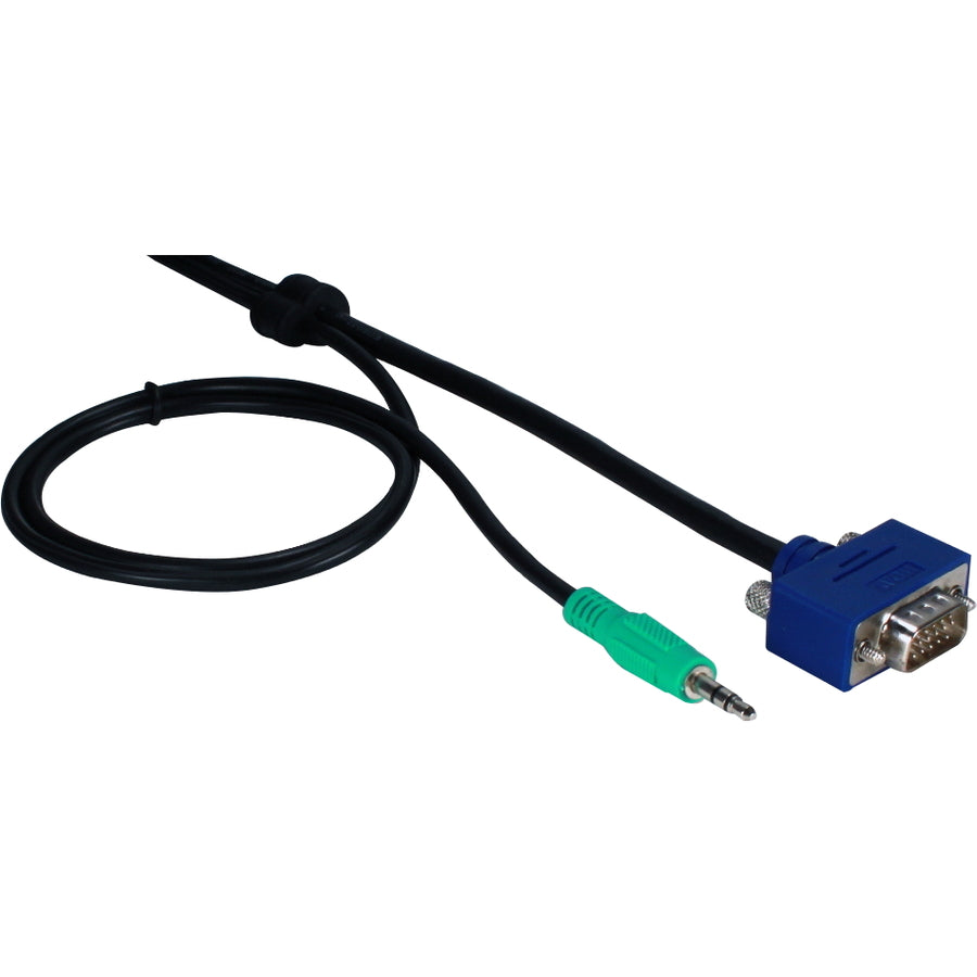 Qvs Ultrathin Vga/Audio Cable