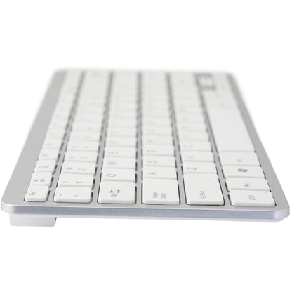 R-Go Tools Compact Ergonomic,Wired Keyboard Qwerty White