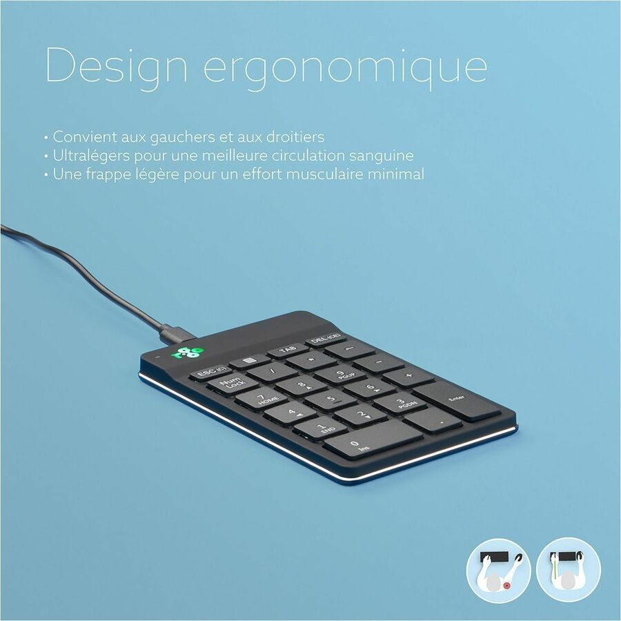 R-Go Tools Portable Usb Numpad,Break For Laptop Desktop Black