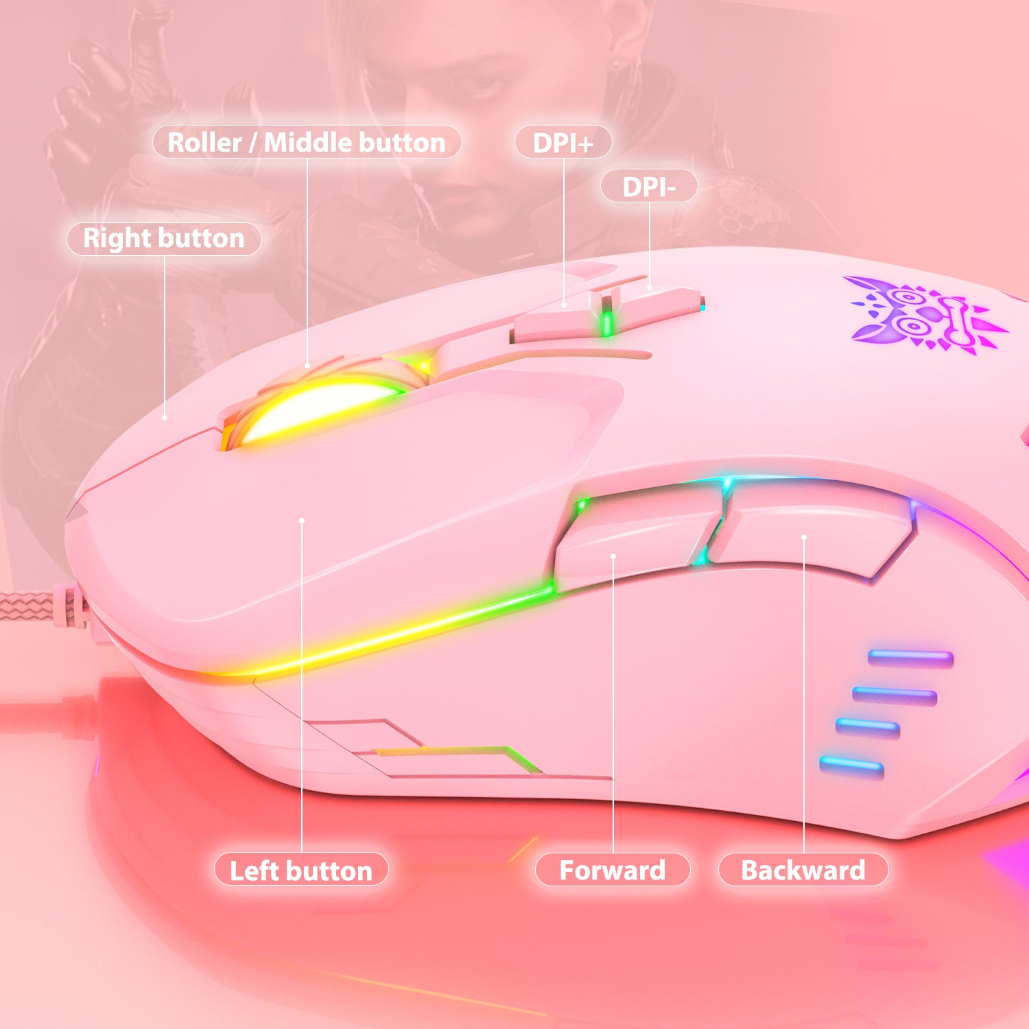 RGB Wired Gaming Mouse CW902