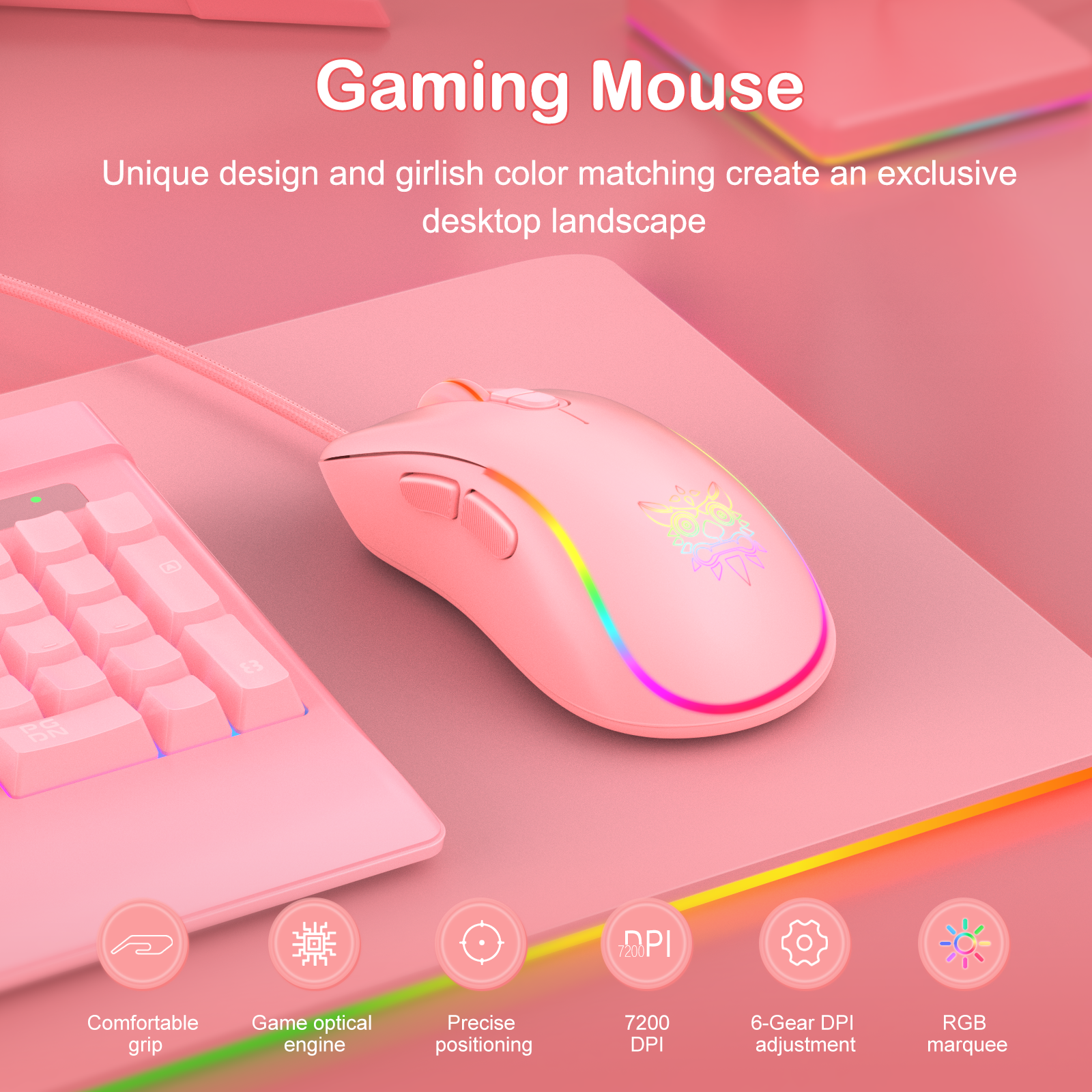 RGB Wired Gaming Mouse CW907