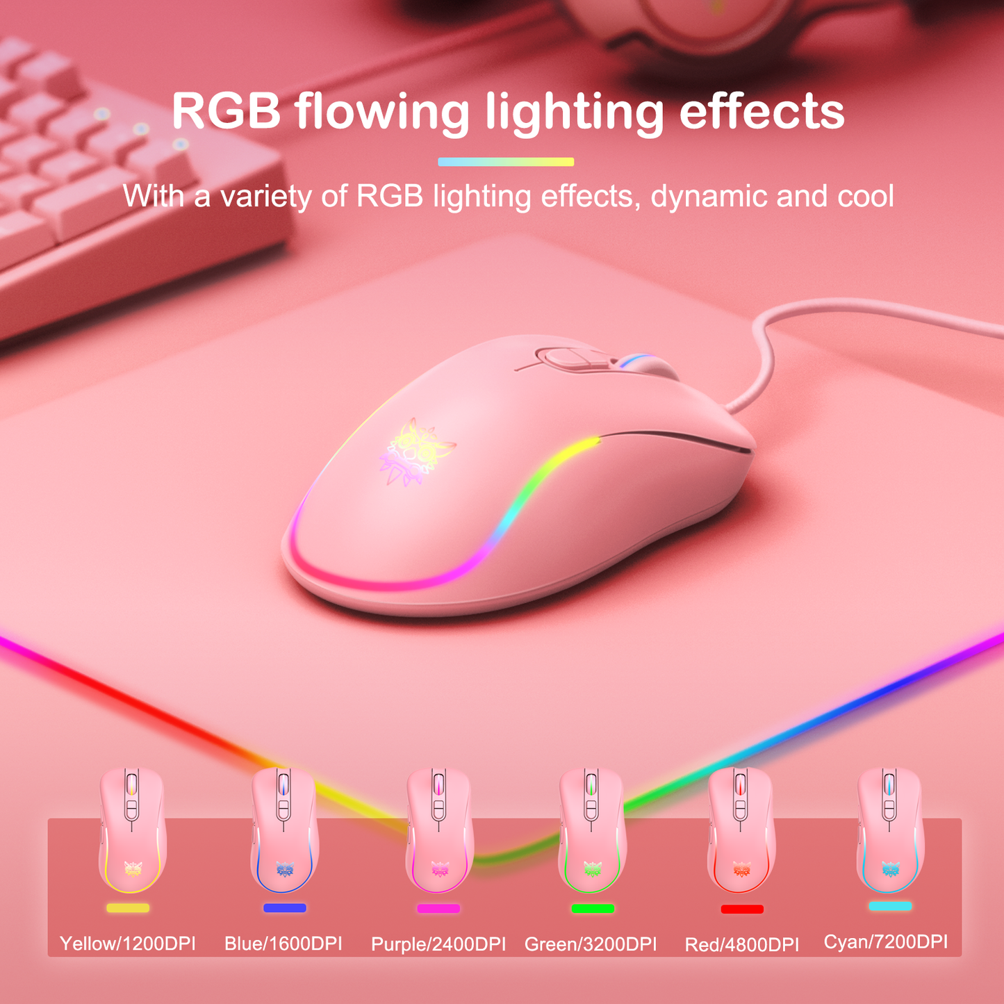 RGB Wired Gaming Mouse CW907