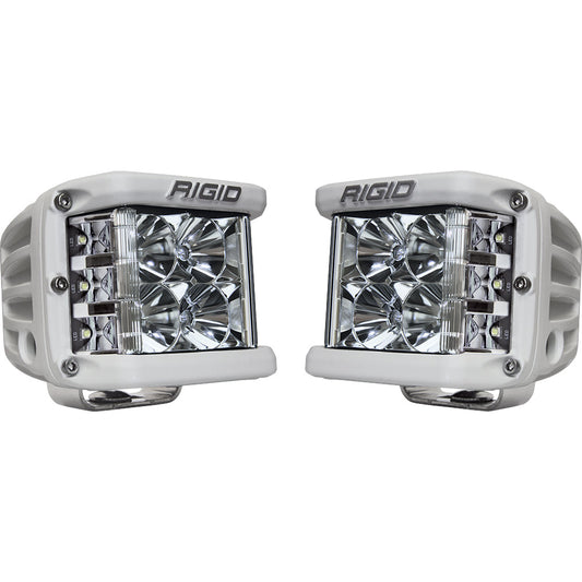 RIGID Industries D-SS PRO Flood LED Surface Mount - Pair - White