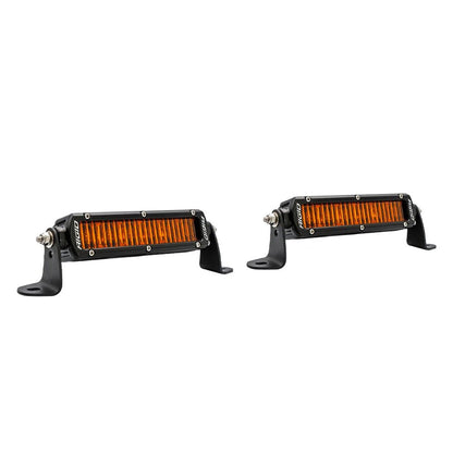 RIGID Industries SR Series SAE 6" w/Amber Pro Lens - Pair