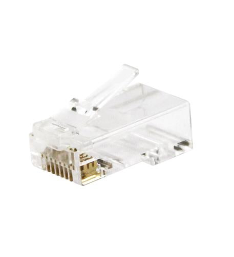 RJ45 CAT6 MODULAR PLUG 100 PACK WAV-RJ45-CAT6UTP-100PK