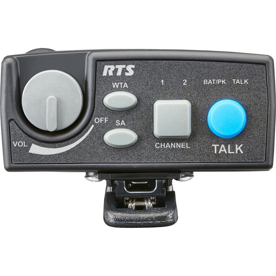 RTS Narrow Band 2-channel vhf/uhf Synthesized Wireless Intercom System BTR-30N-B13A4M