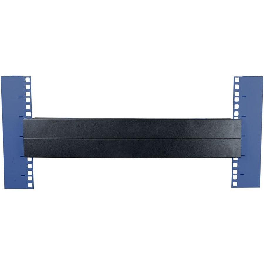 Locking Tool Less Rack Rails Rack Solutions 1RU Snap-In Tool-Less Blanking Panel 180-5745
