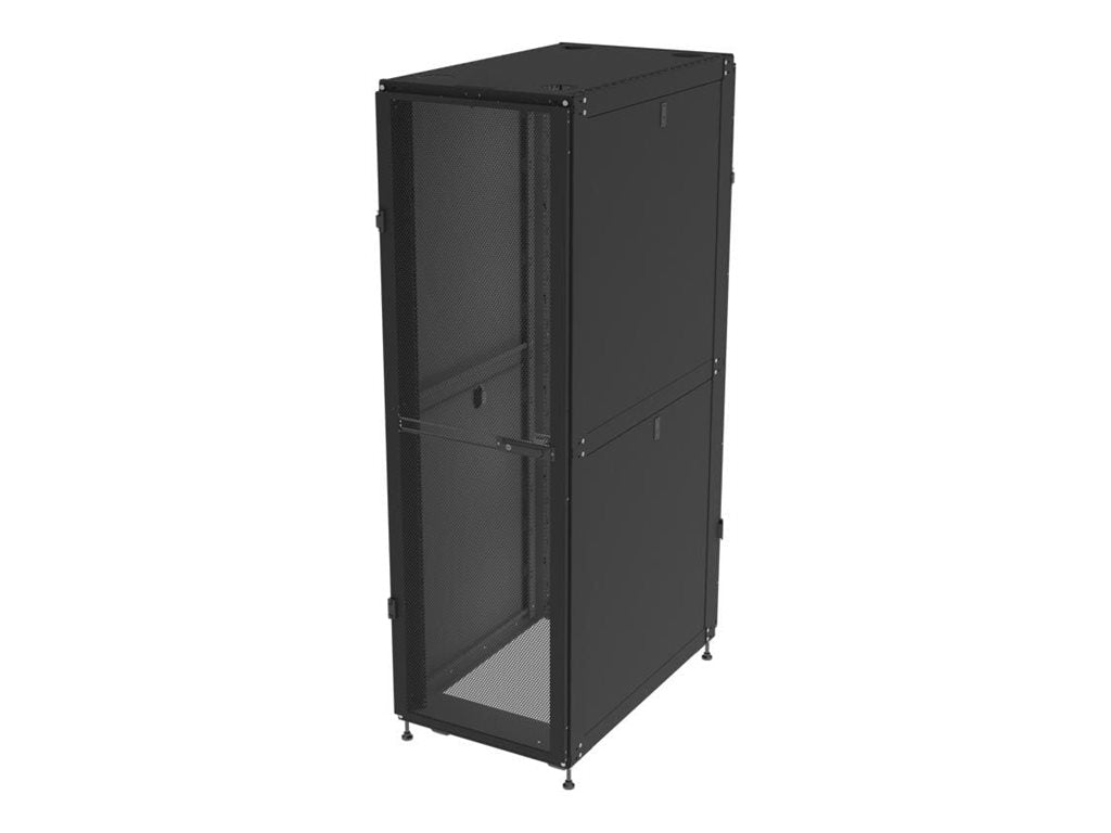 RackSolutions RS148 - Rack cabinet - 4-post - floor-standing - black