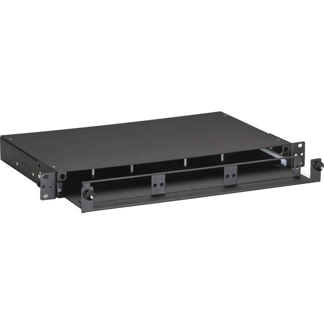 Rackmount Fiber Enclosure - 1U, Non-Locking, 3-Slot Adapter, Gsa, Taa